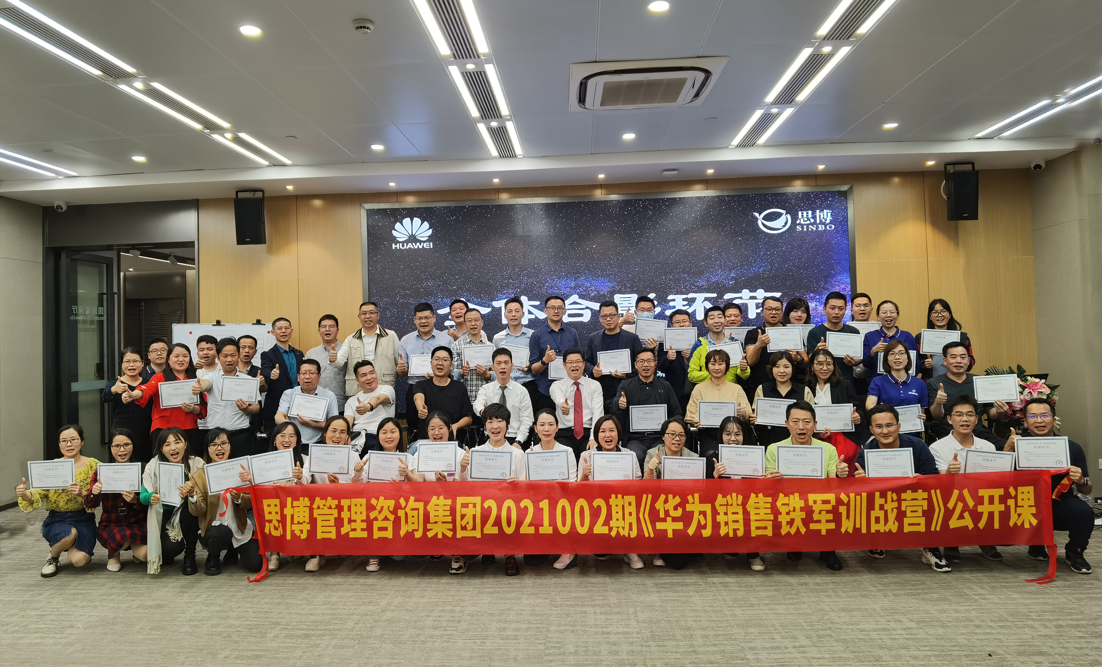 課程回顧|思博管理咨詢集團2021002期《華為銷售鐵軍訓戰(zhàn)營》公開課